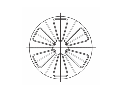 X71-S 扇形極圓形電永磁吸盤 X71-S 扇形極圓形電永磁吸盤
